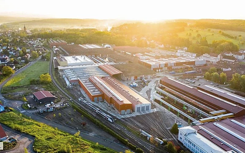 Site ferroviaire CAF à Reichshoffen
